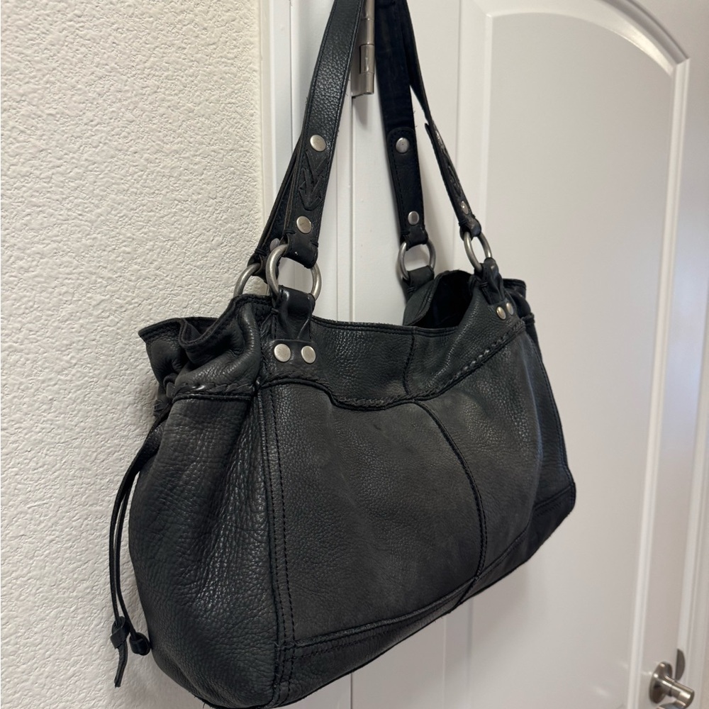Lucky Brand Black Shoulder Bag Sleek Design